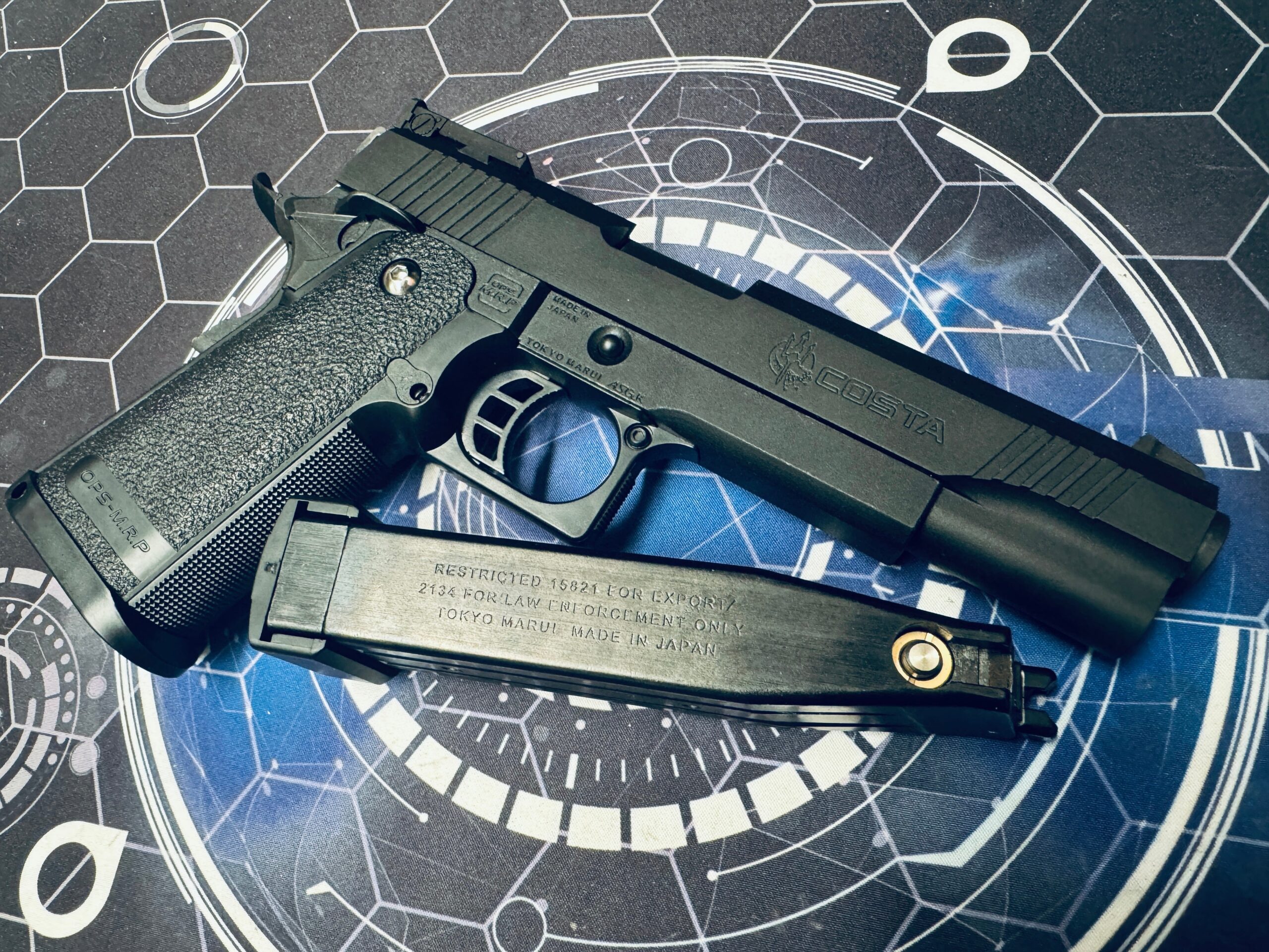 Custom Tokyo Marui / Guarder Hi Capa Nighthawk 5.1 GBB Gel Blaster - Image 10