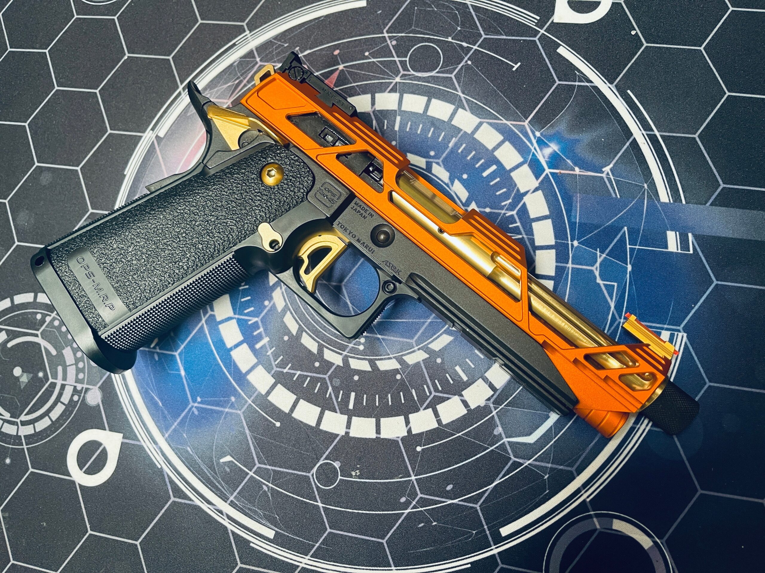 Custom Tokyo Marui / Dr Black / Laylax "Garfield" Hi Capa 5.1 Gas Pistol