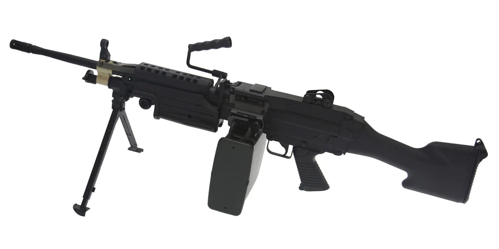 A&K Cybergun FN Licensed M249 MK2 MINIMI SAW FULL METAL GEL BLASTER AEG Machine Gun - Image 3