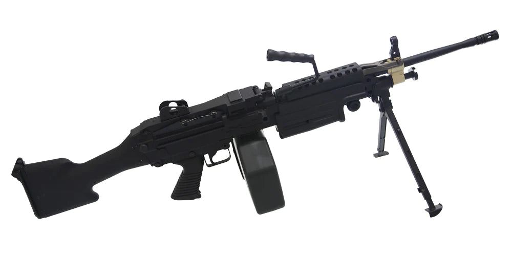 A&K Cybergun FN Licensed M249 MK2 MINIMI SAW FULL METAL GEL BLASTER AEG Machine Gun - Image 2