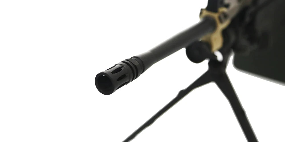 A&K Cybergun FN Licensed M249 MK2 MINIMI SAW FULL METAL GEL BLASTER AEG Machine Gun - Image 4