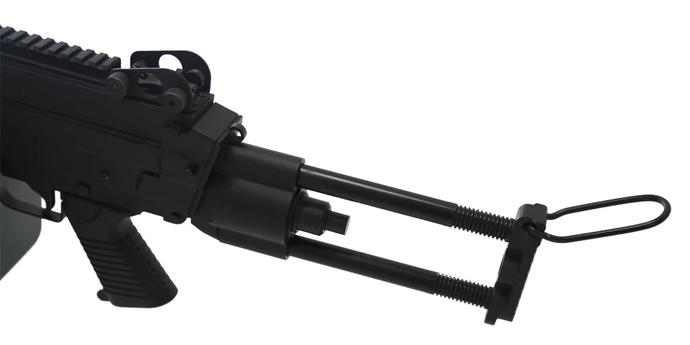 A&K Cybergun FN Licensed M249 MK2 PARA MINIMI SAW FULL METAL GEL BLASTER AEG Machine Gun - Image 5