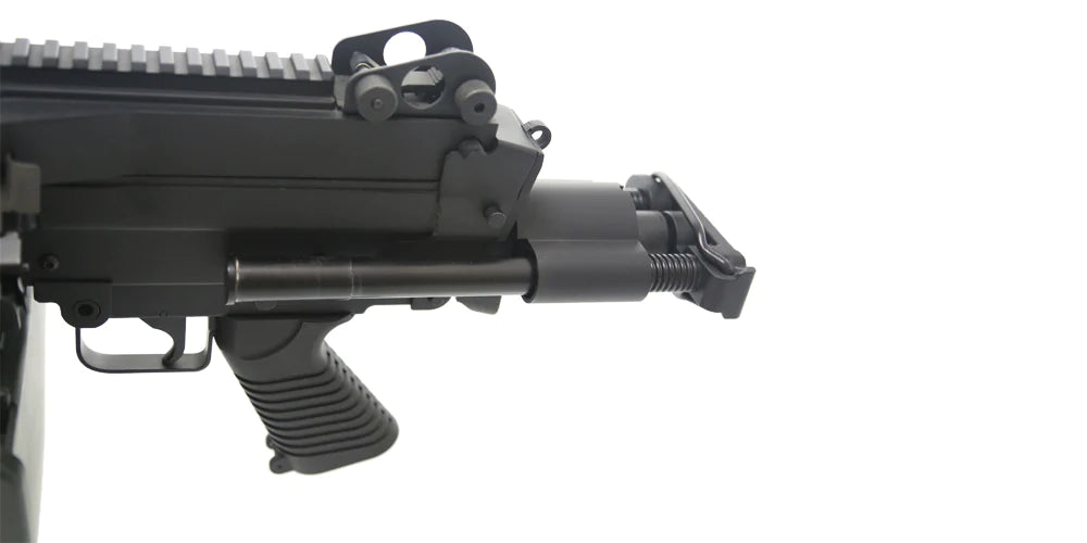 A&K Cybergun FN Licensed M249 MK2 PARA MINIMI SAW FULL METAL GEL BLASTER AEG Machine Gun - Image 4