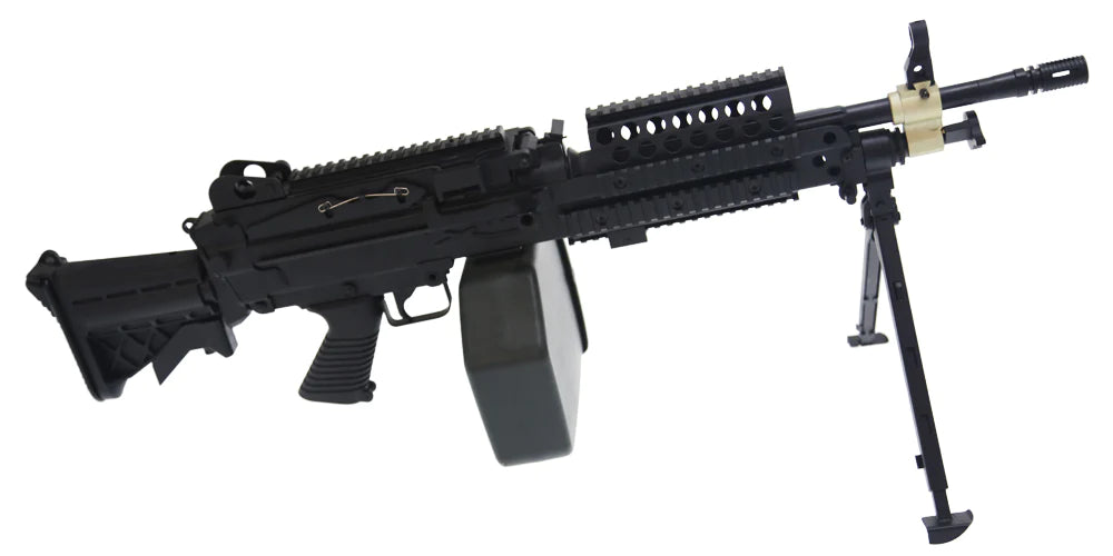 A&K Cybergun FN Licensed MK46 FULL METAL GEL BLASTER AEG Machine Gun - Image 2