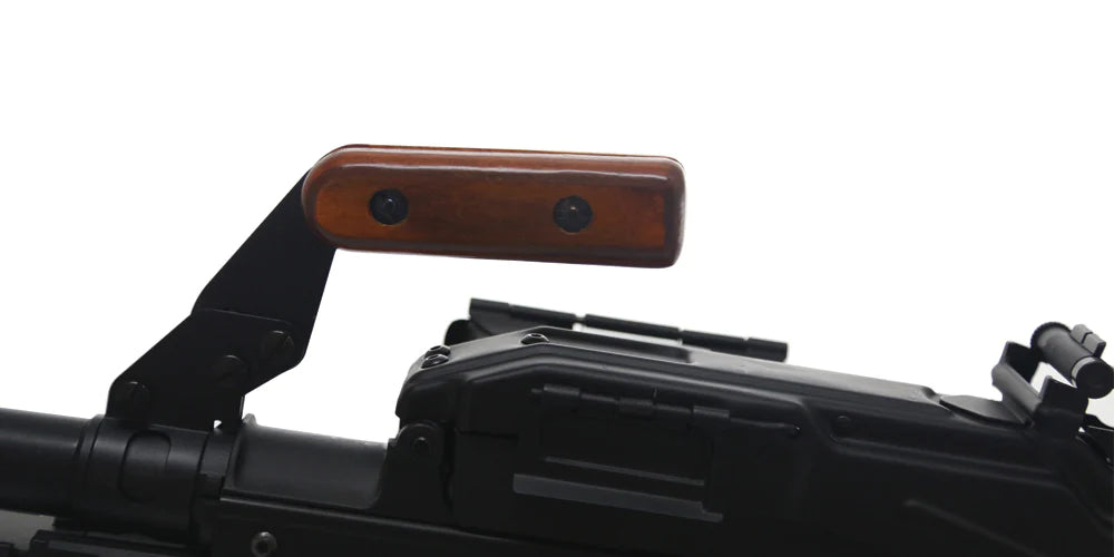 A&K PKM PK Squad Automatic Weapon GEL BLASTER Machine Gun (Furniture: Real Wood) - Image 5