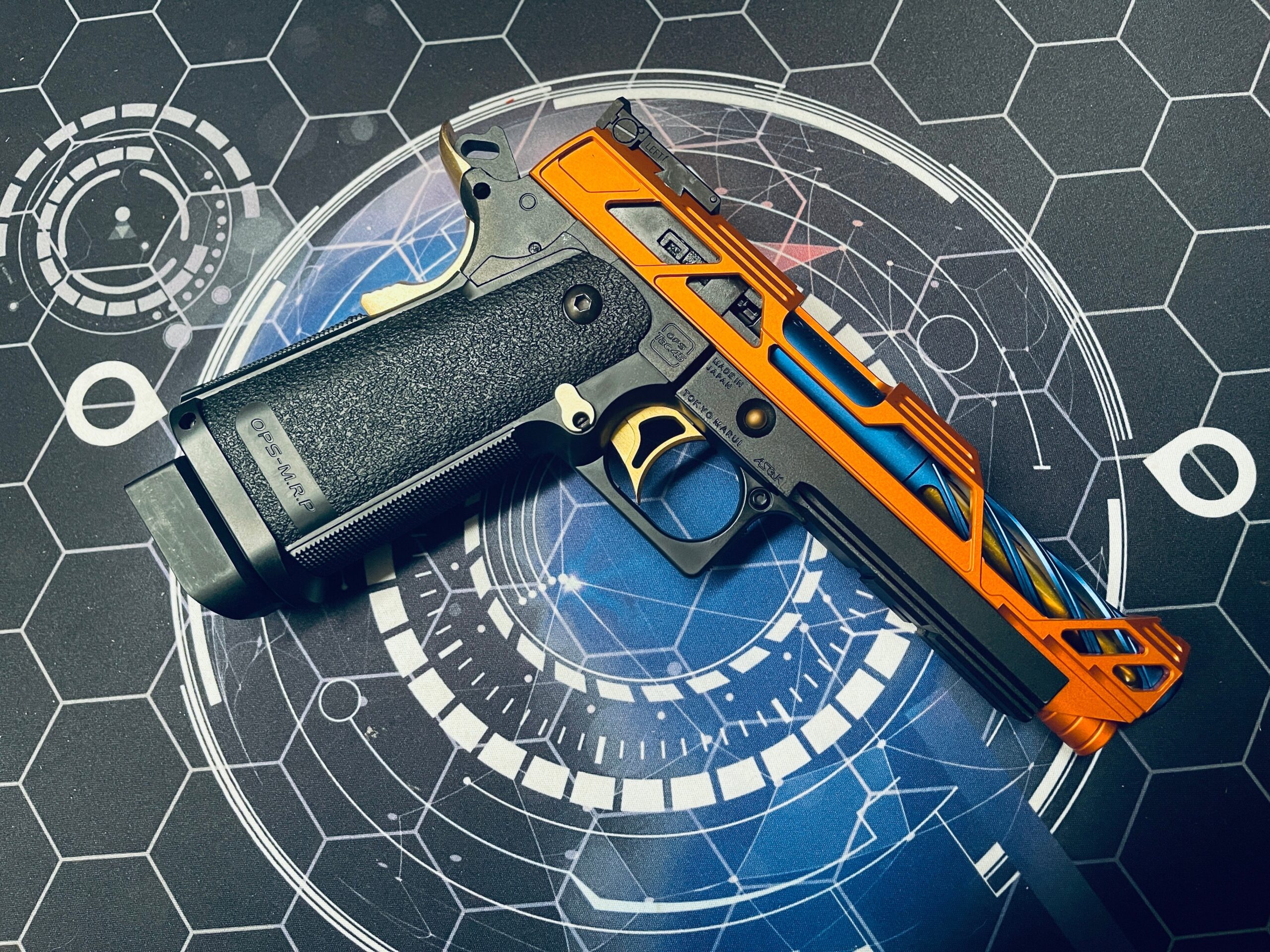 Custom Tokyo Marui / Dr Black / Laylax "Goku" Hi Capa 5.1 Gas Pistol - Image 2