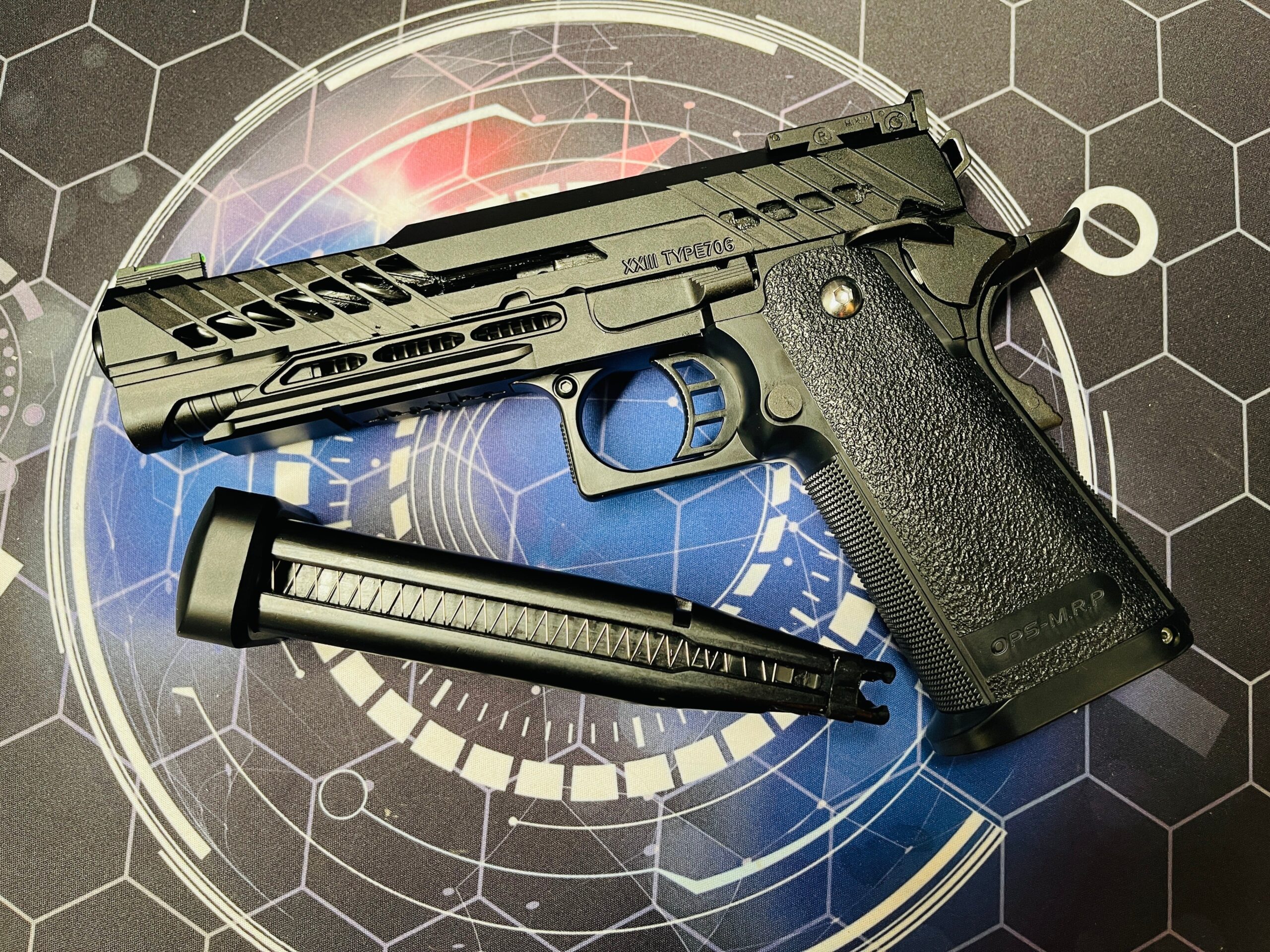 Custom Dr Black "Nemesis" Hi Capa 5.1 Custom GBB Gel Blaster - Image 8