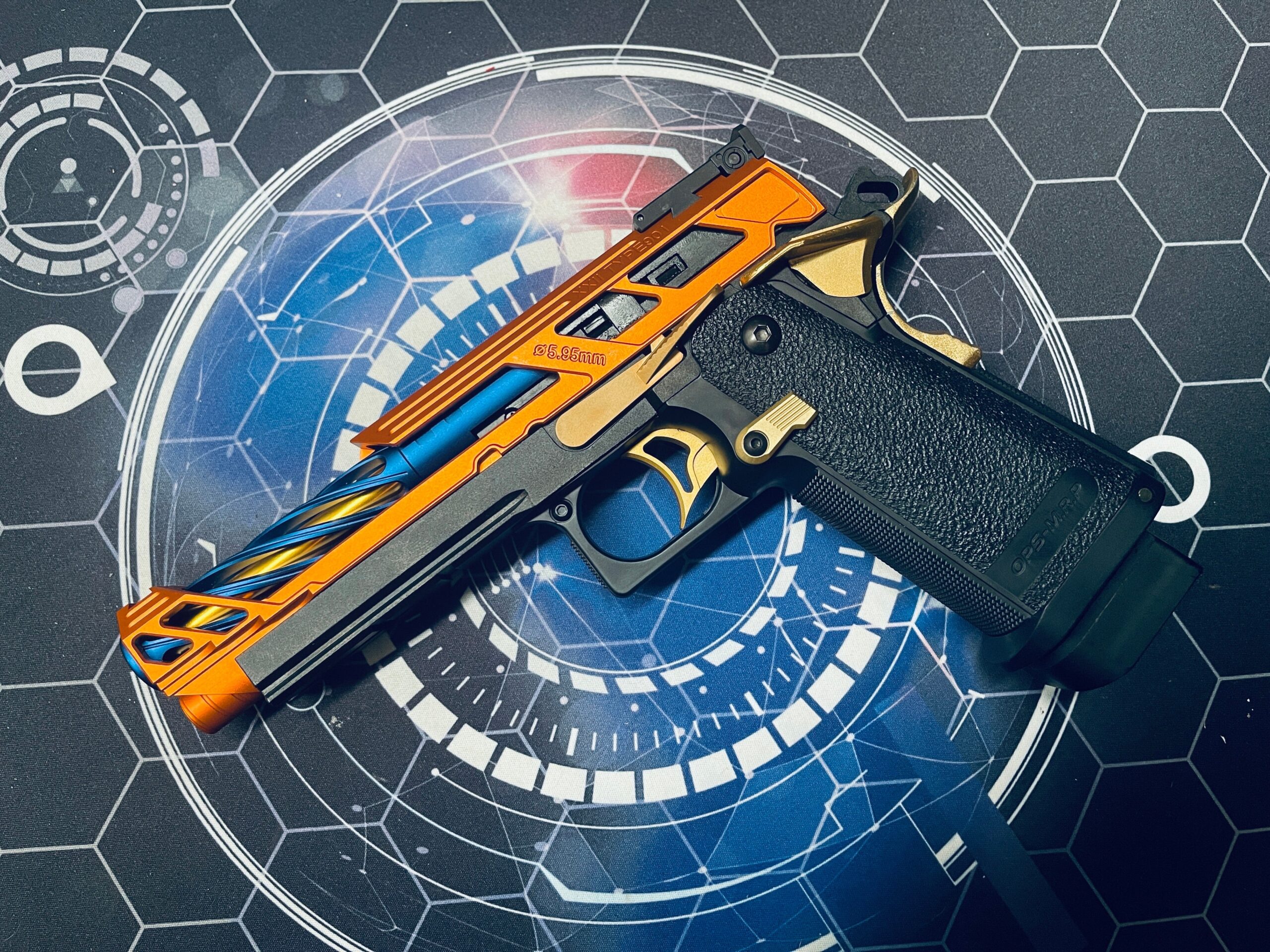 Custom Tokyo Marui / Dr Black / Laylax "Goku" Hi Capa 5.1 Gas Pistol