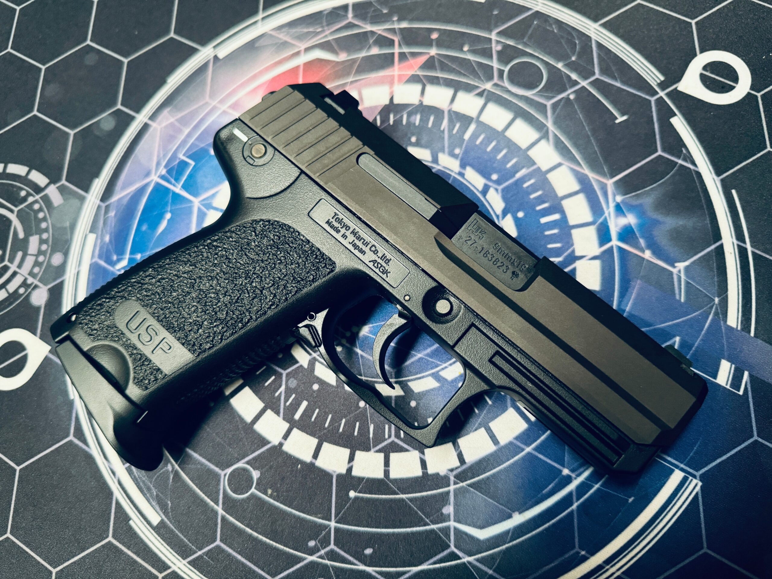 Custom Tokyo Marui / Guarder Aluminium USP Compact Gel Blaster