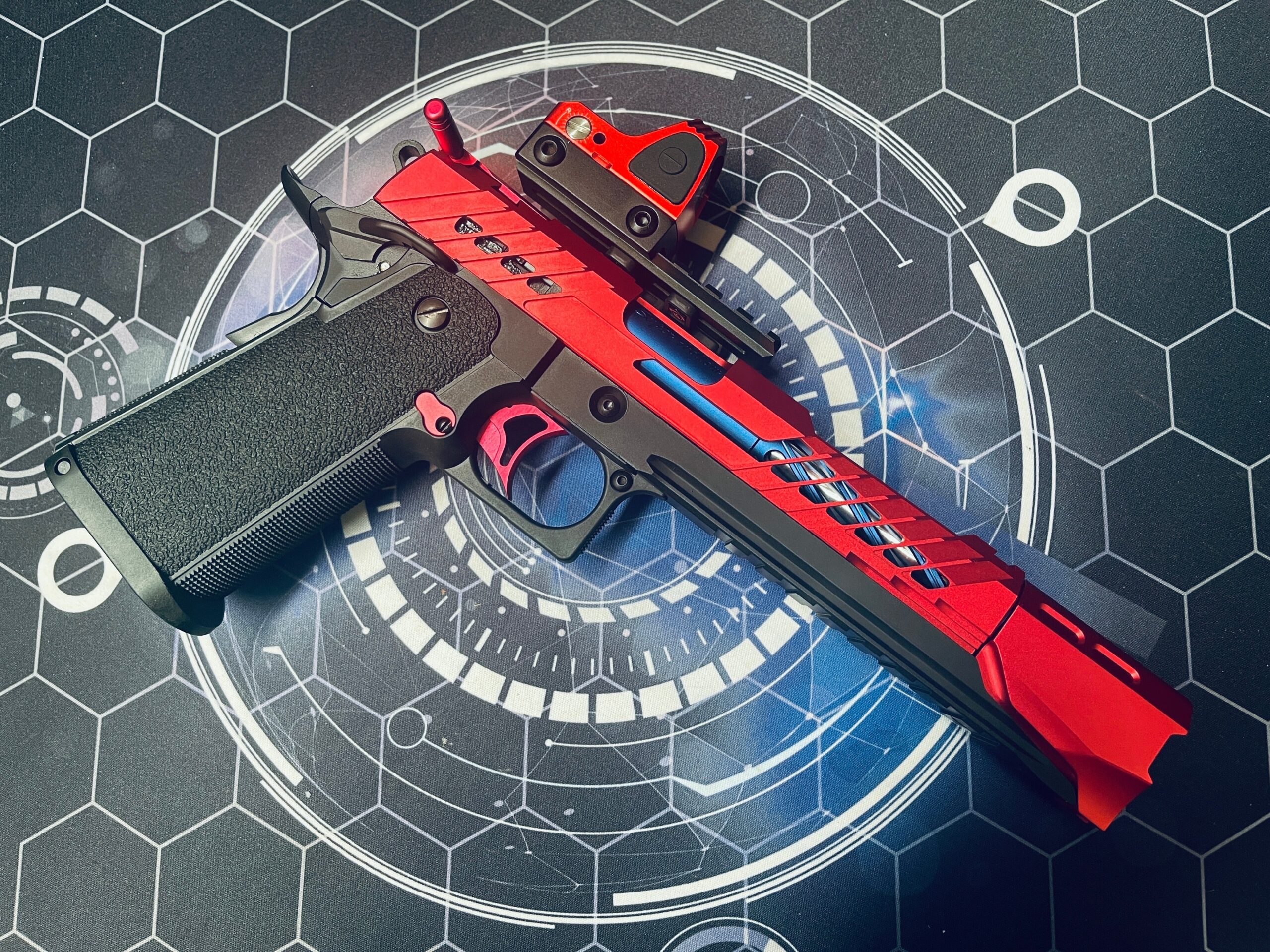 Custom Tokyo Marui / Dr Black / Laylax / Guarder "Optimus Prime" Hi Capa 5.1 Gas Pistol - Image 8