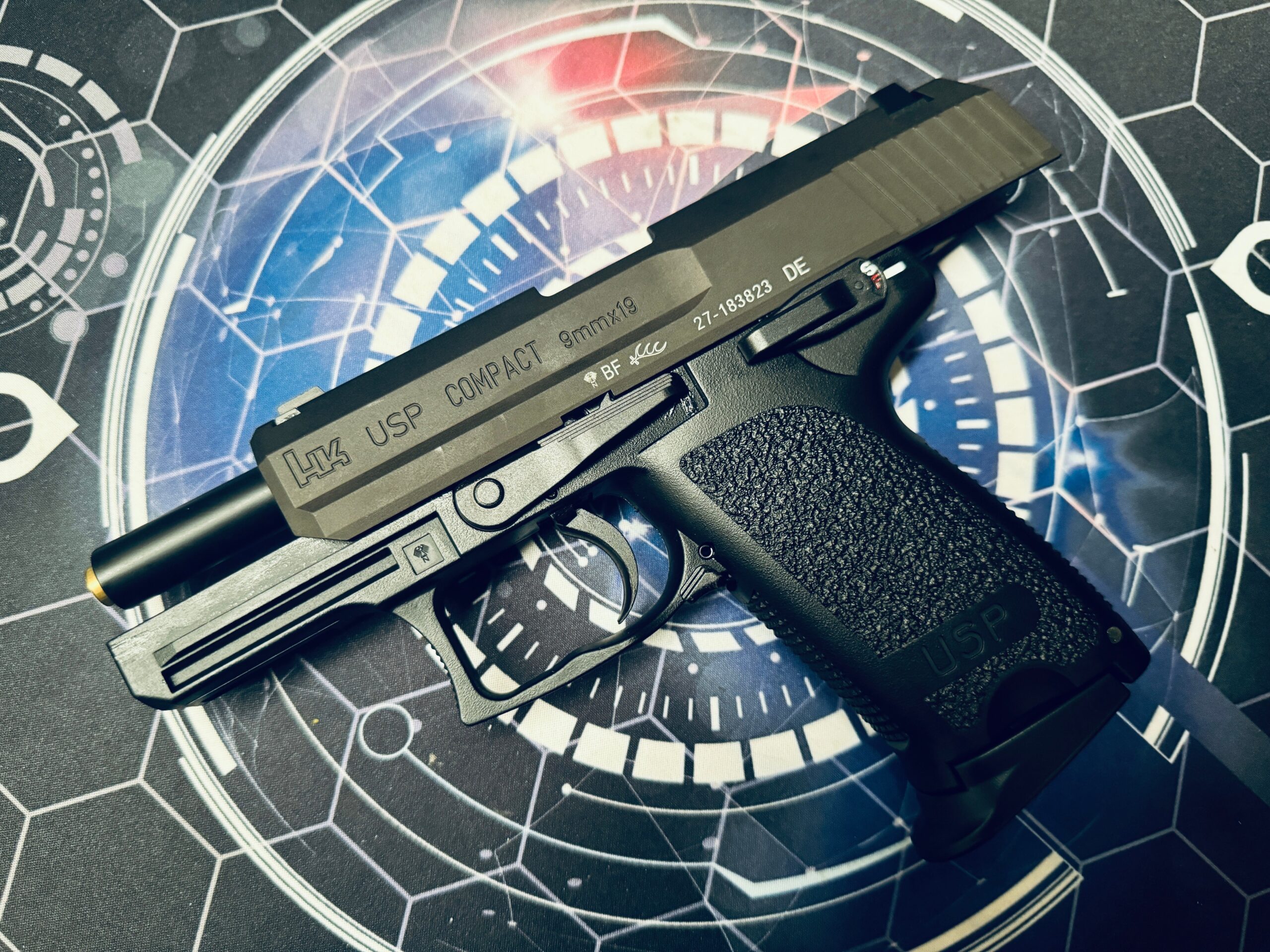 Custom Tokyo Marui / Guarder Aluminium USP Compact Gel Blaster - Image 2