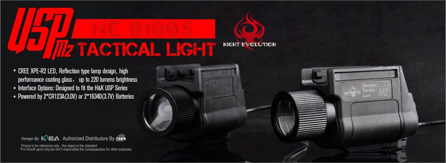 Night Evolution Element Airsoft USP MKII Flashlight - Image 2
