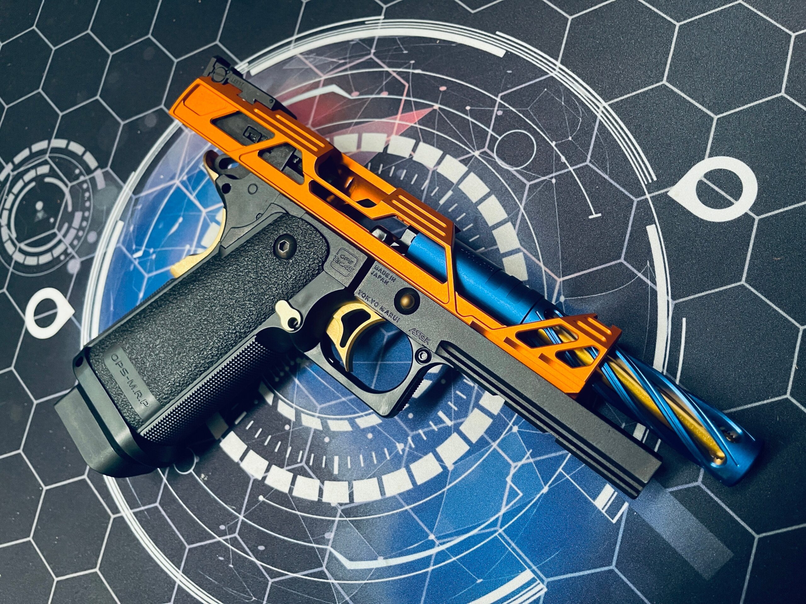 Custom Tokyo Marui / Dr Black / Laylax "Goku" Hi Capa 5.1 Gas Pistol - Image 4