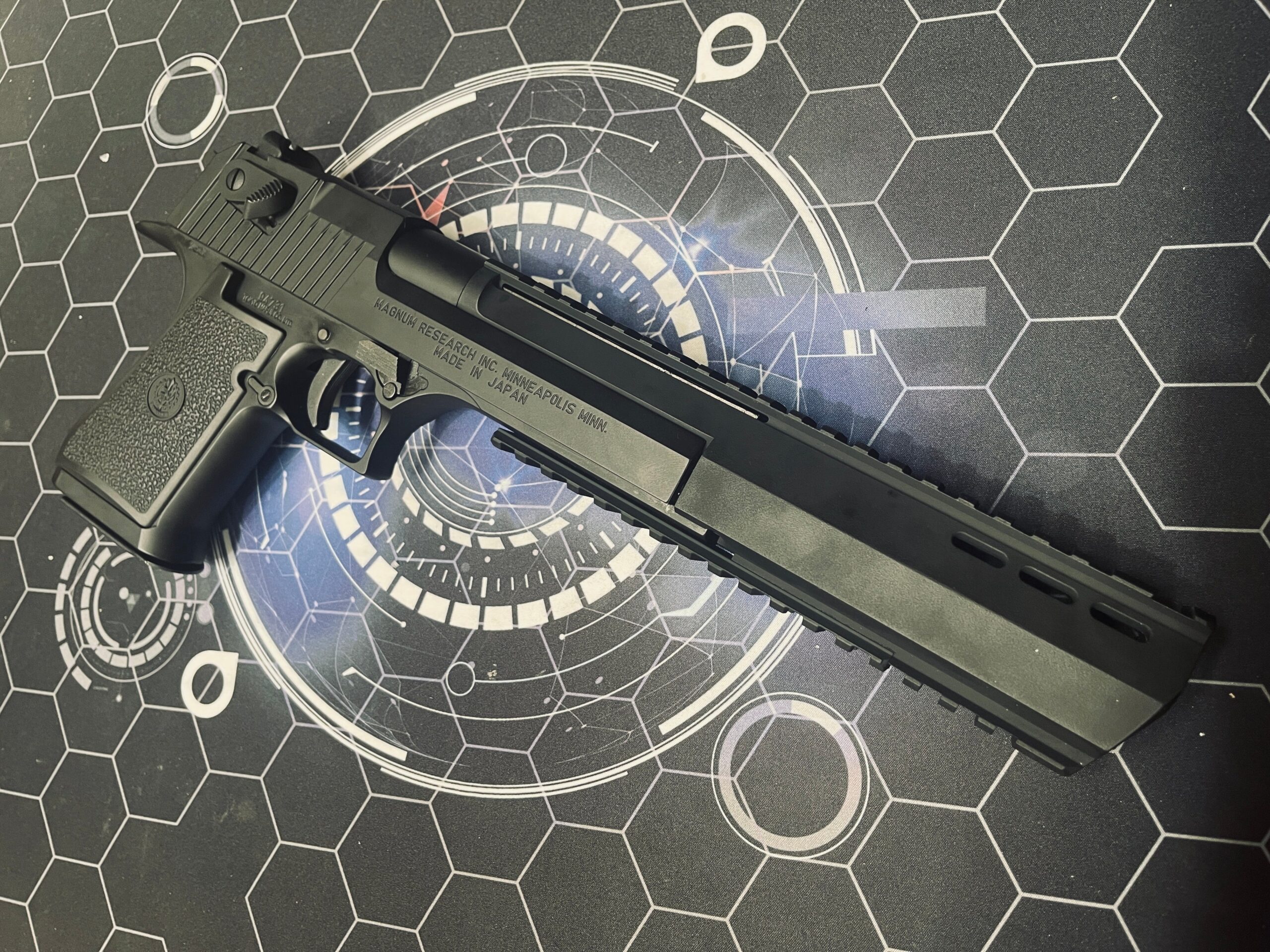 Custom Tokyo Marui / Laylax Desert Eagle 10" Compensator Gas Pistol - Image 6