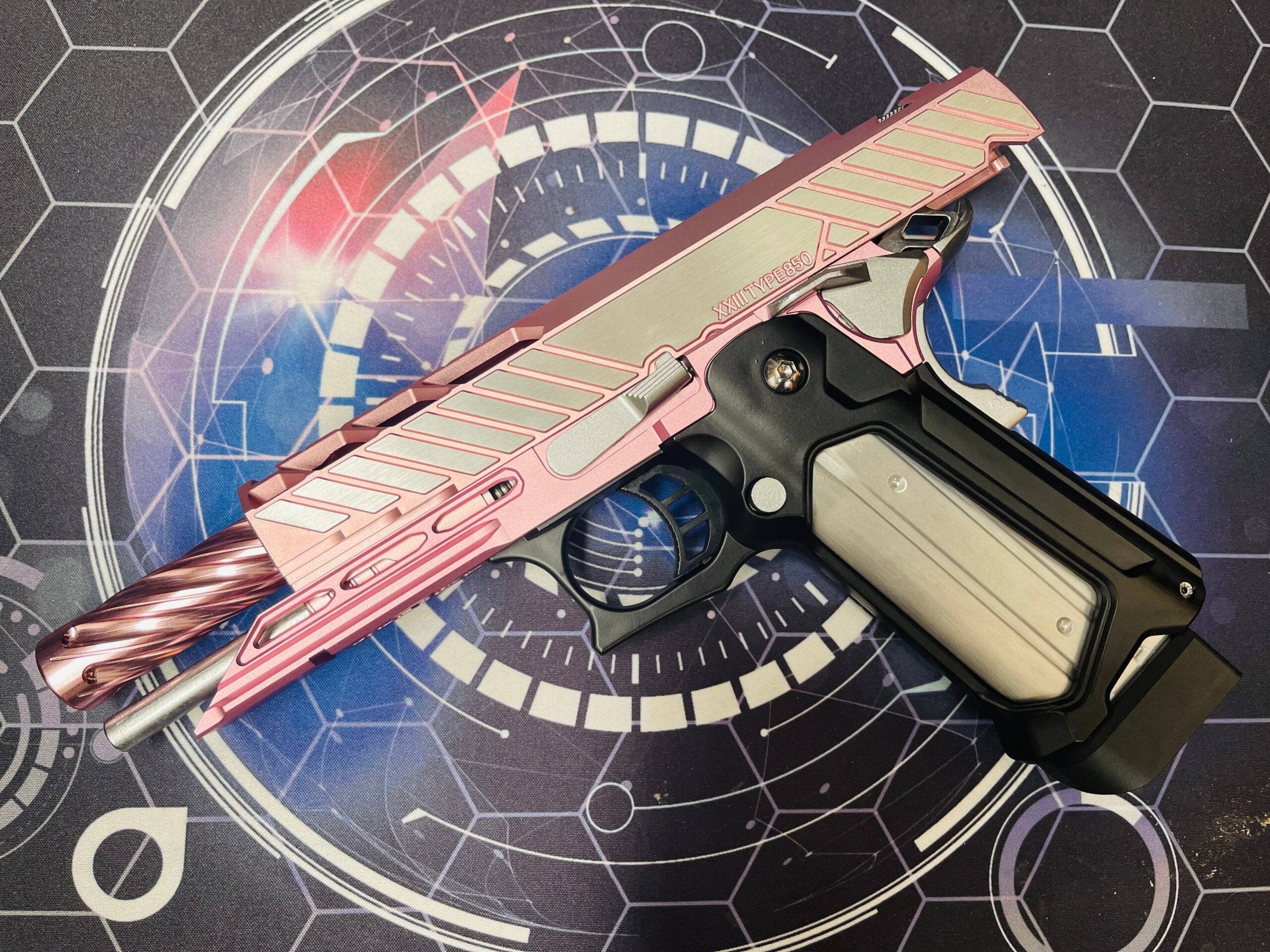 Custom Dr Black "Barbie 850" Hi Capa 5.1 Custom GBB Gel Blaster - Image 4