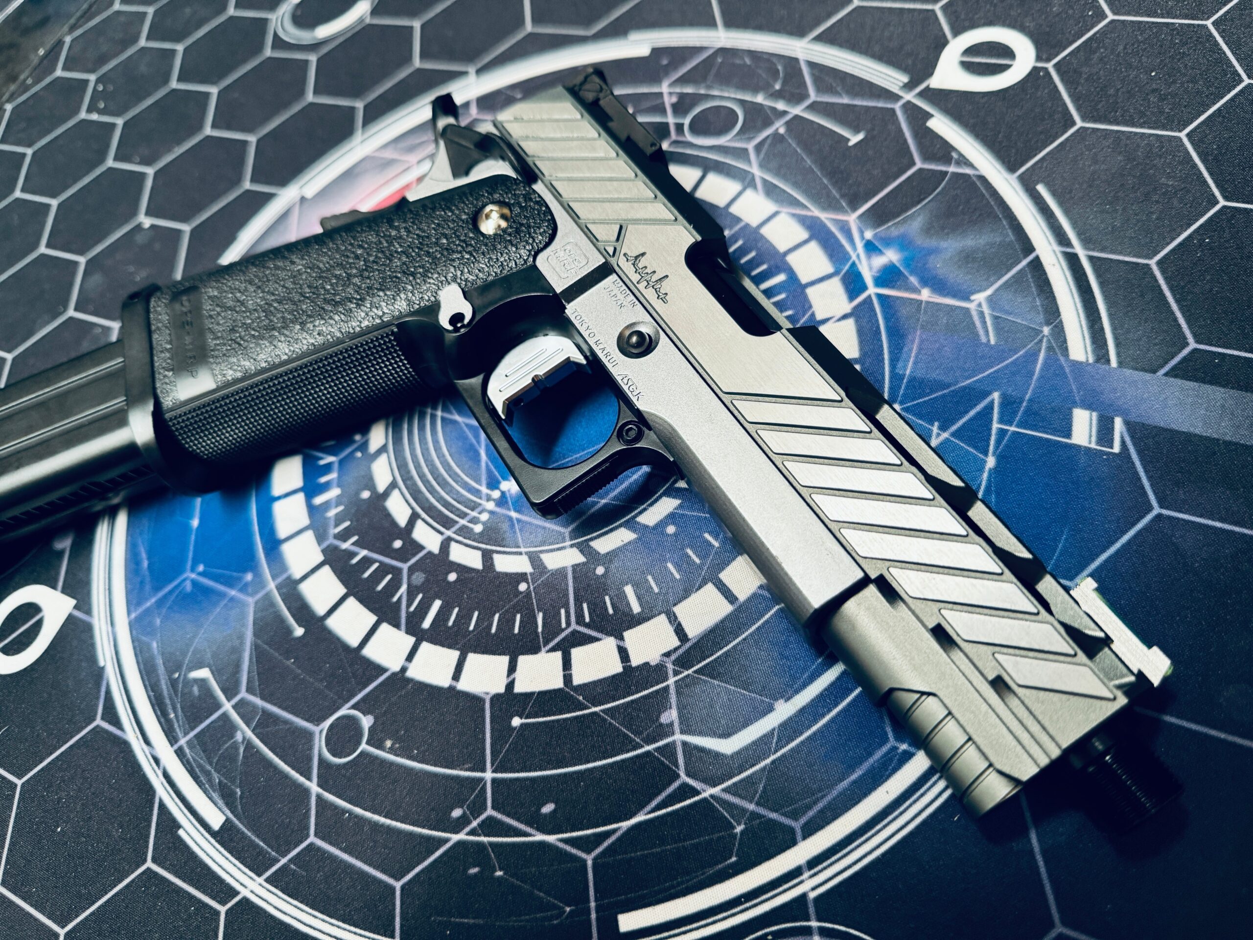 Custom Tokyo Marui / Dr Black "Noir 850" Hi Capa 5.1 Custom GBB Gel Blaster - Image 5
