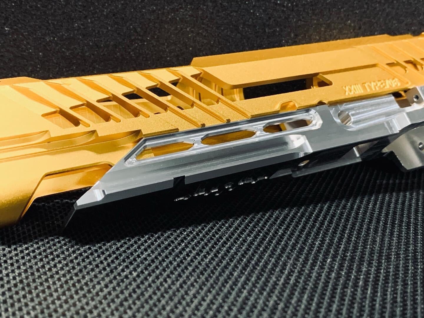 Dr Black 5.1 Gold Match Type CNC Aluminium Frame 02 - Gold Match Frame - Image 19