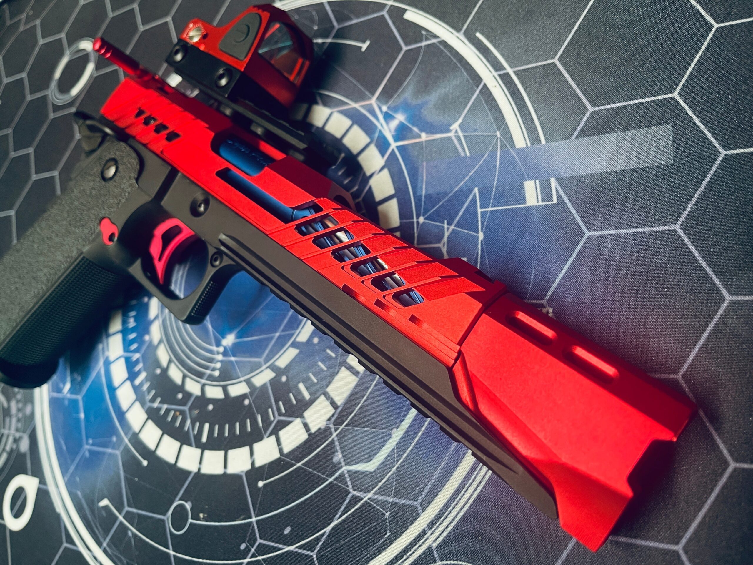 Custom Tokyo Marui / Dr Black / Laylax / Guarder "Optimus Prime" Hi Capa 5.1 Gas Pistol - Image 11
