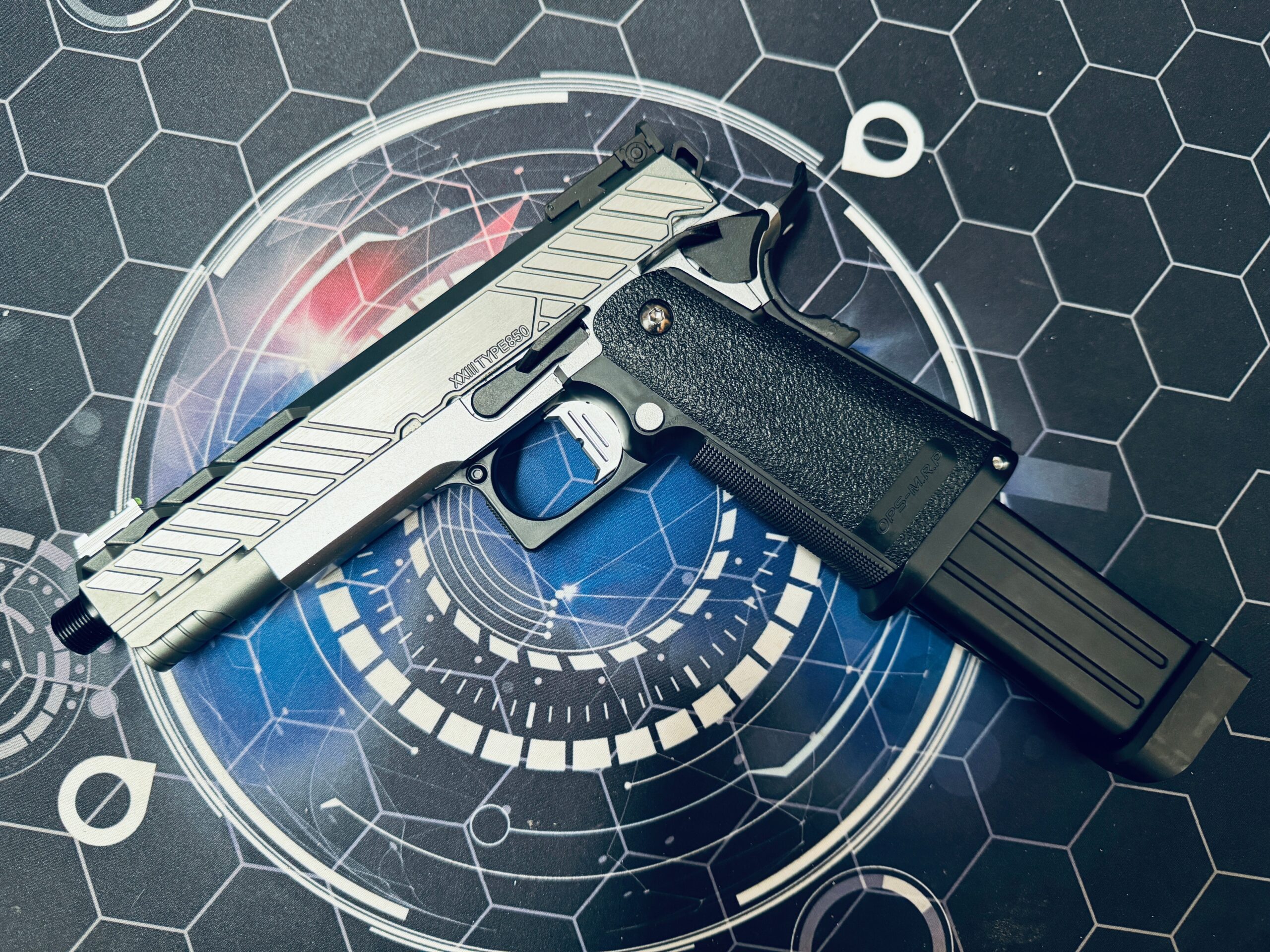 Custom Tokyo Marui / Dr Black "Noir 850" Hi Capa 5.1 Custom GBB Gel Blaster - Image 3