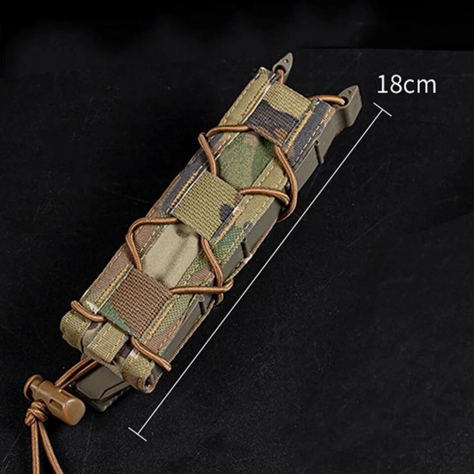 Tactical Open Extended Pistol/SMG Magazine Pouch - Image 4
