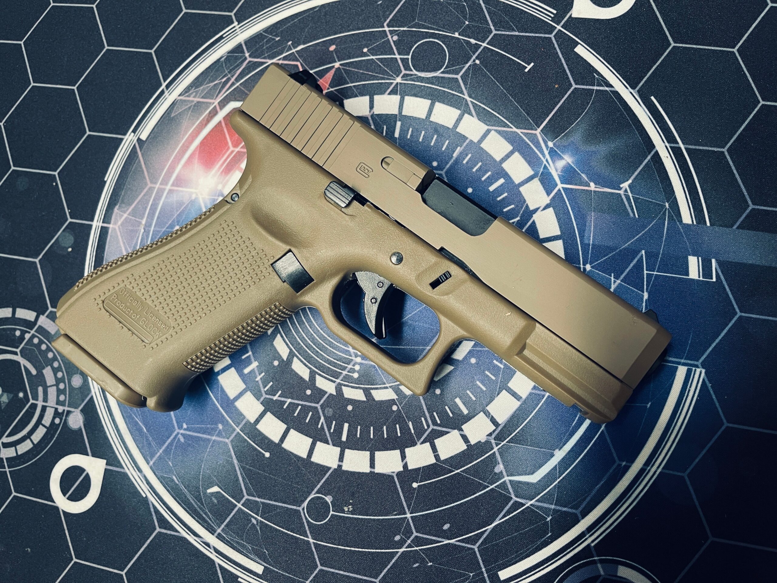E&C Glock G19X Gen 5 Gel Blaster - Dark Earth - Image 3