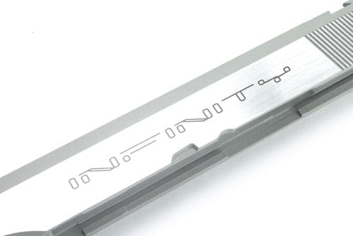 Guarder Aluminium Slide for TM Hi-Capa 5.1 (INFINITY/Cerakote Silver Polishing) - Image 3
