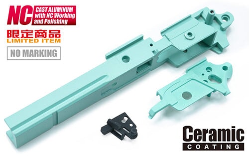 Guarder Aluminium Frame for MARUI HI-CAPA 4.3 (4.3 Type/NO Marking/Robin Egg Blue)