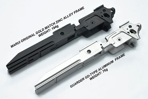 Guarder Aluminium Frame for MARUI HI-CAPA 5.1 (GD Type/NO Marking/Alum. Original) - Image 8