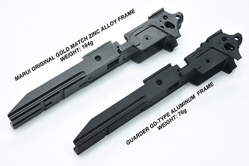 Guarder Aluminium Frame for MARUI HI-CAPA 5.1 (GD Type/INFINITY/Black) - Image 8
