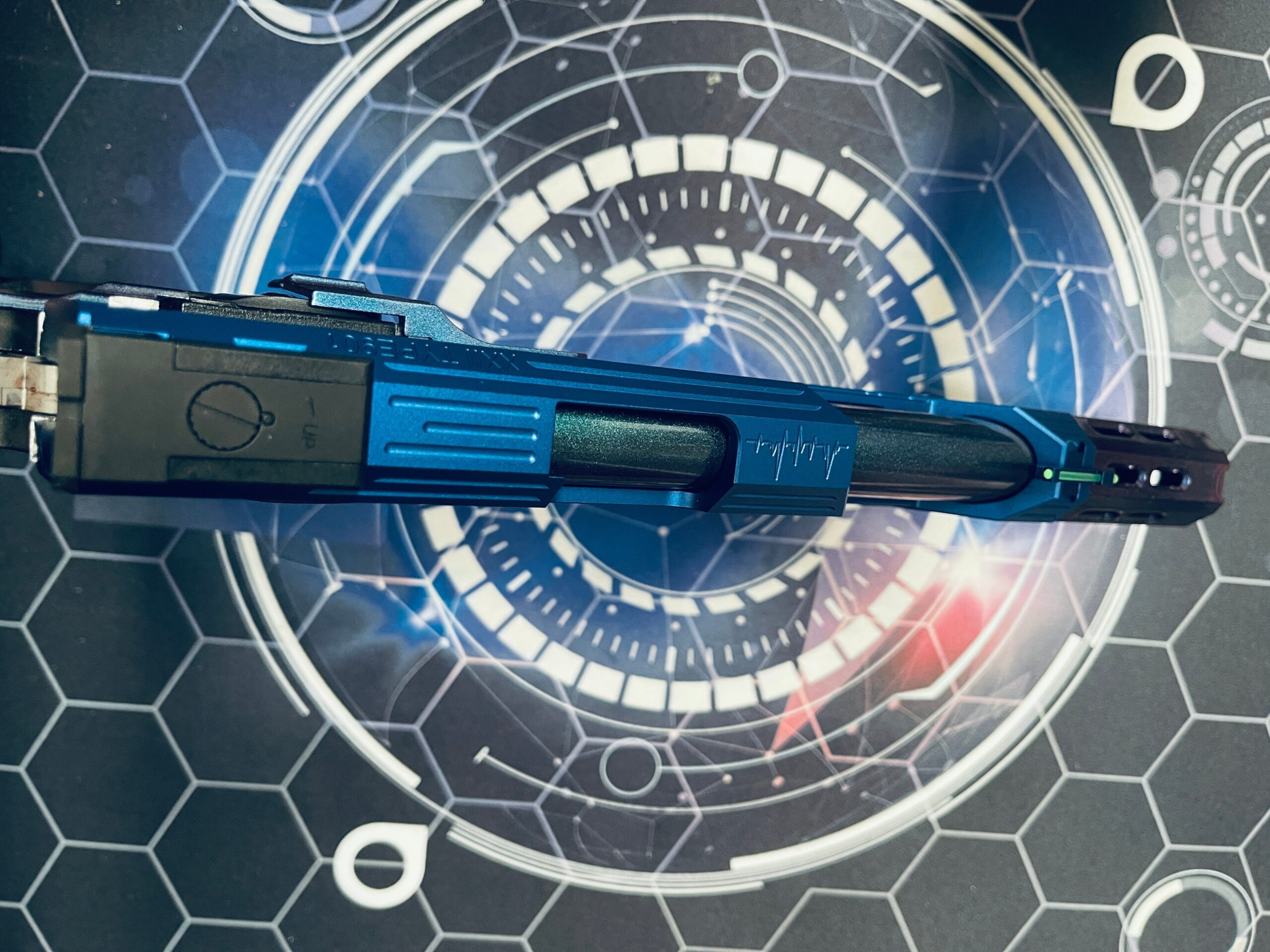 Custom Laylax / Guarder / Dr Black "Murasaki Zanshin" Hi Capa 5.1 Gas Pistol - Image 5