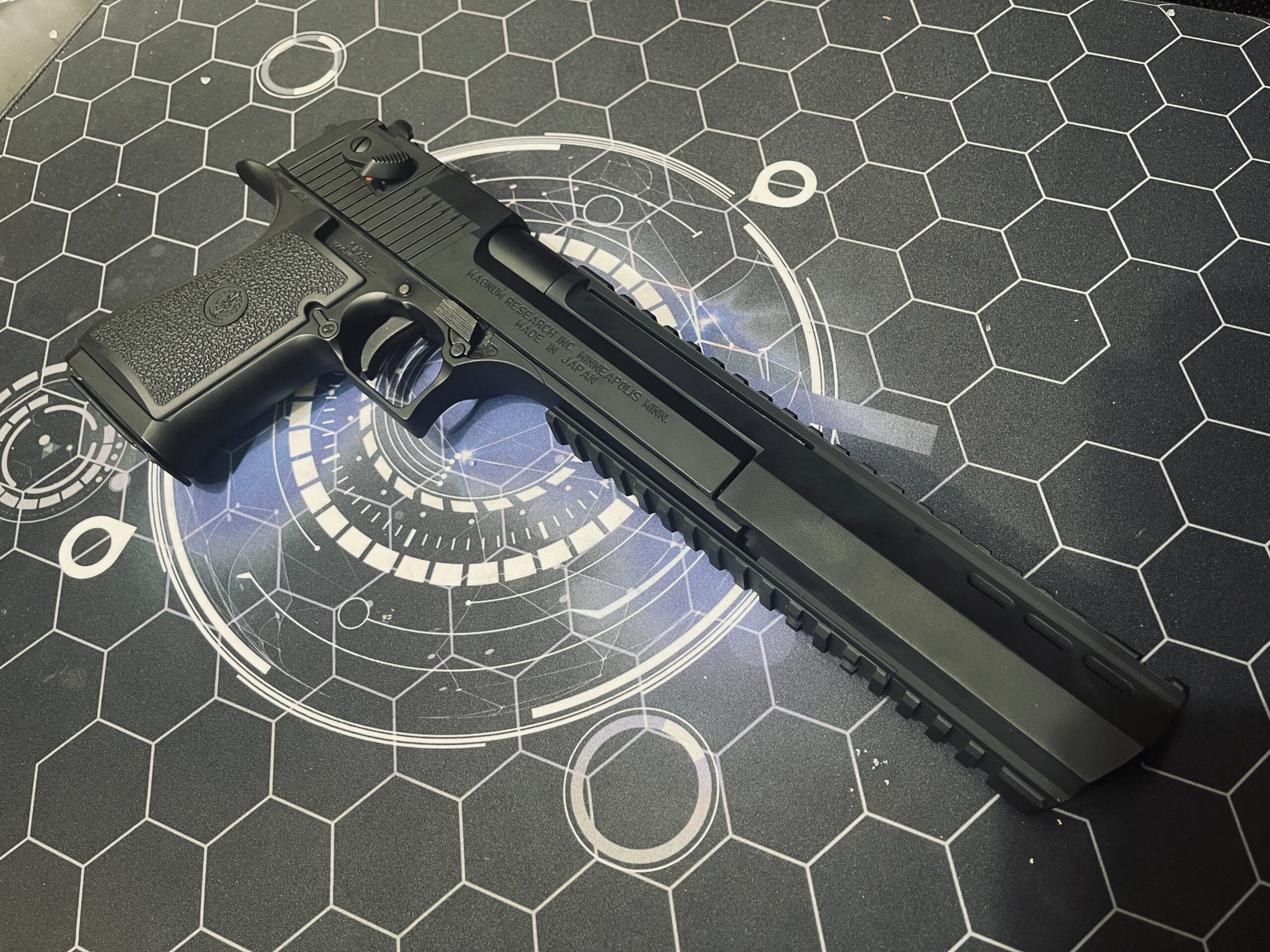 Custom Tokyo Marui / Laylax Desert Eagle 10" Compensator Gas Pistol - Image 2