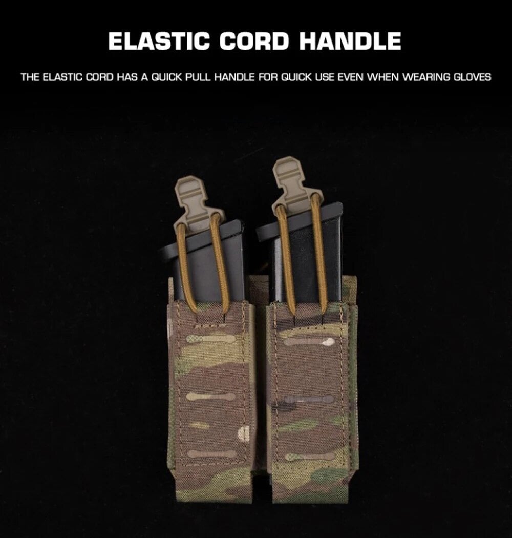Tactical Open Pistol Magazine Pouch - Image 11