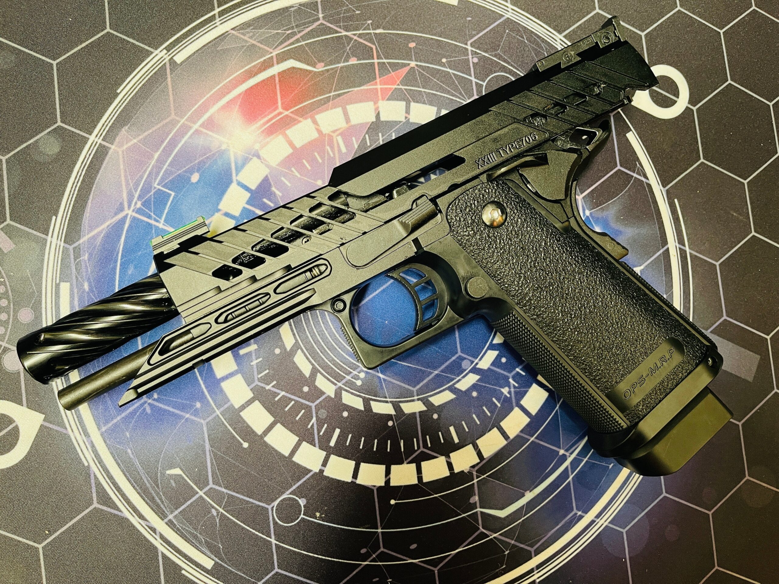 Custom Dr Black "Nemesis" Hi Capa 5.1 Custom GBB Gel Blaster - Image 11