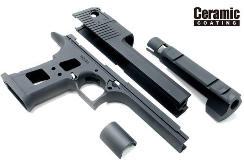 Guarder Aluminium Slide & Frame for MARUI Desert Eagle .50 - (2016/Ceramic Black/None Drawing) - Image 2
