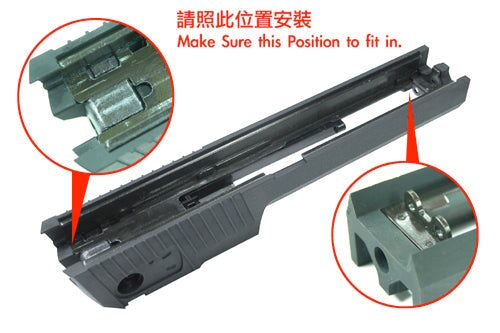 Guarder Aluminium Slide & Frame for MARUI Desert Eagle .50 - (2016/Ceramic Black/None Drawing) - Image 15
