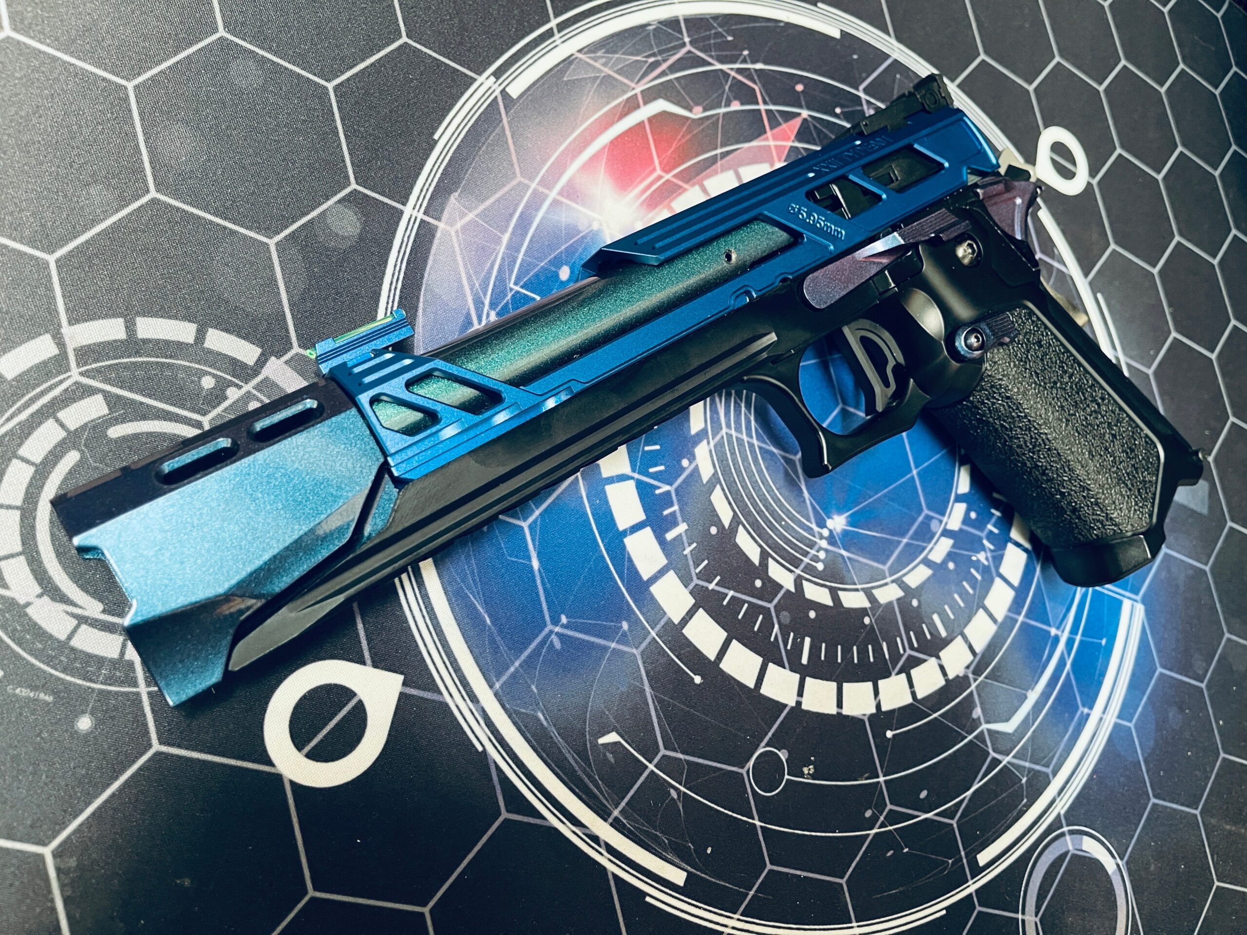 Custom Laylax / Guarder / Dr Black "Murasaki Zanshin" Hi Capa 5.1 Gas Pistol - Image 4