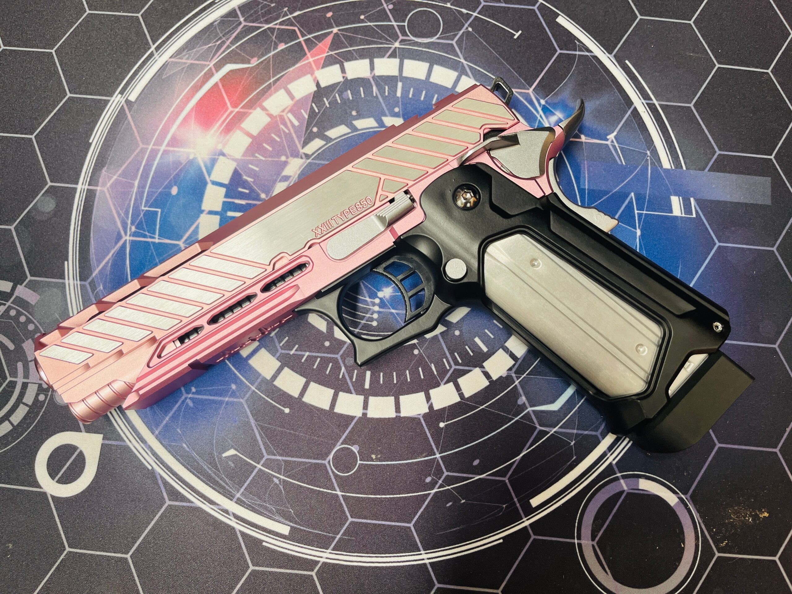 Custom Dr Black "Barbie 850" Hi Capa 5.1 Custom GBB Gel Blaster - Image 3
