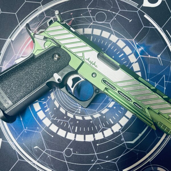 Custom Tokyo Marui / Dr Black "850 Shark" Hi Capa 5.1 Gas Pistol - Green