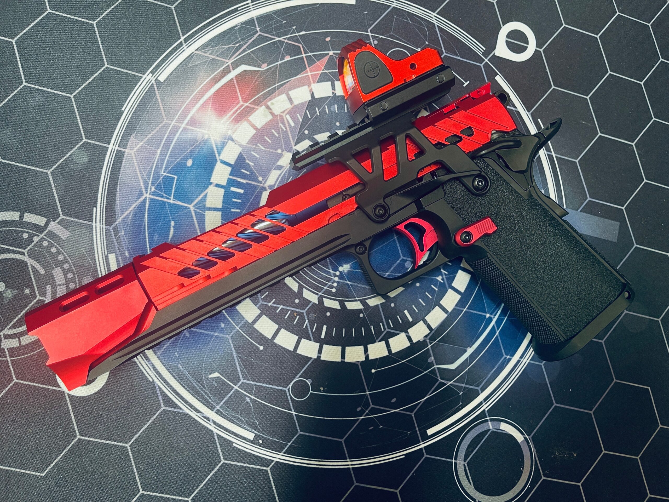 Custom Tokyo Marui / Dr Black / Laylax / Guarder "Optimus Prime" Hi Capa 5.1 Gas Pistol - Image 9