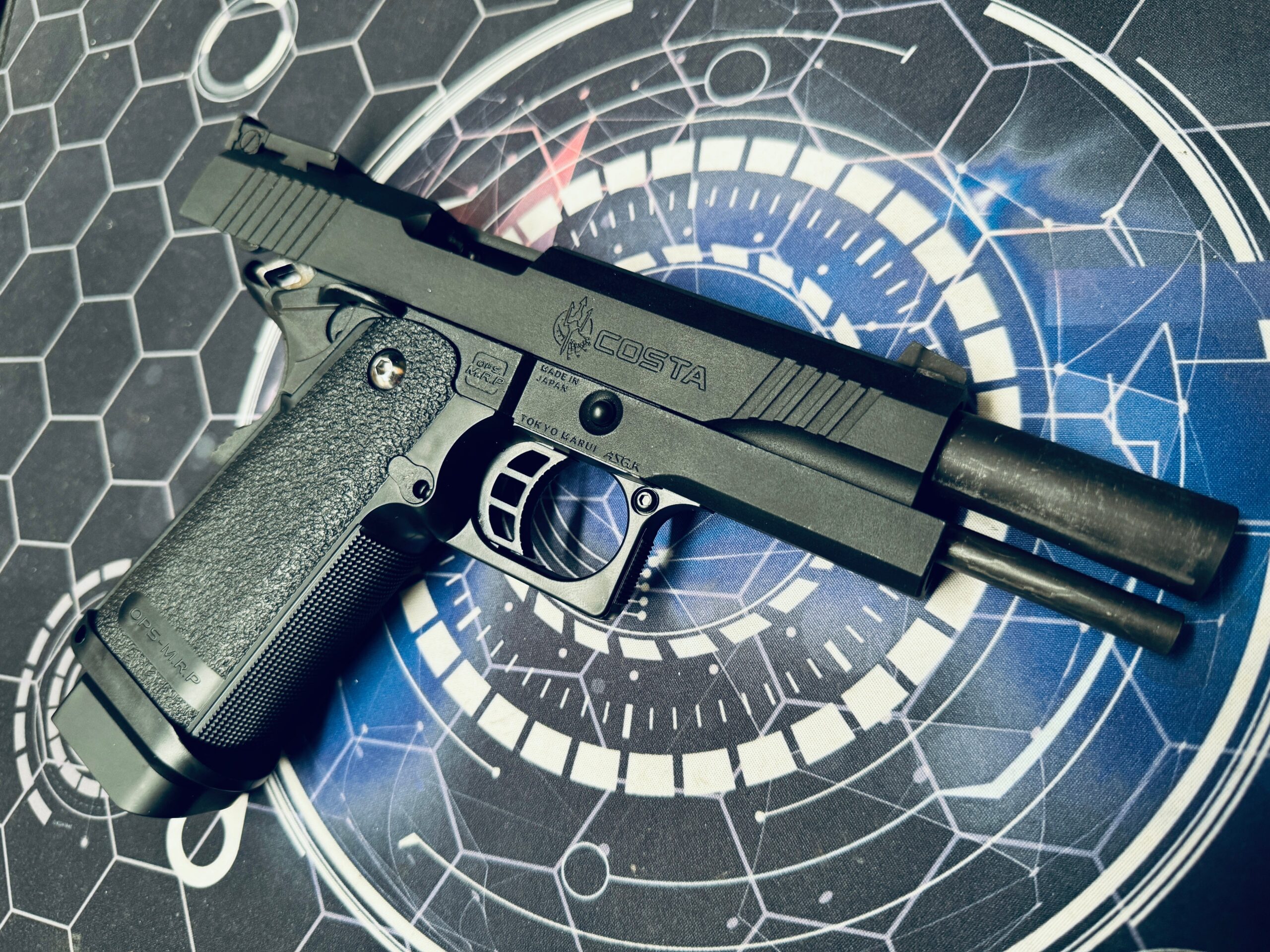 Custom Tokyo Marui / Guarder Hi Capa Nighthawk 5.1 GBB Gel Blaster - Image 5