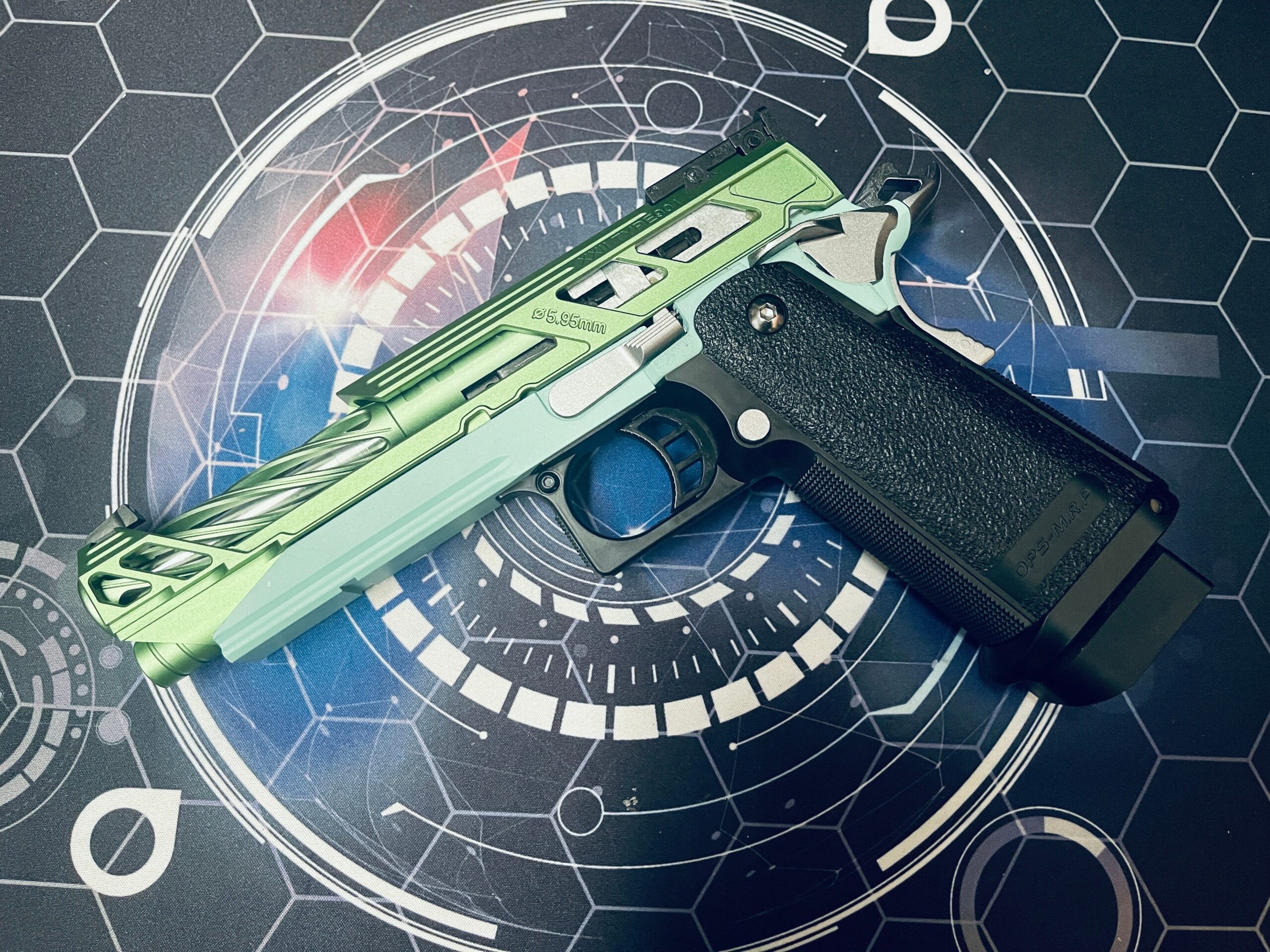 Custom Dr Black / Guarder "Moonracer" Hi Capa 5.1 GBB Gel Blaster - Image 3