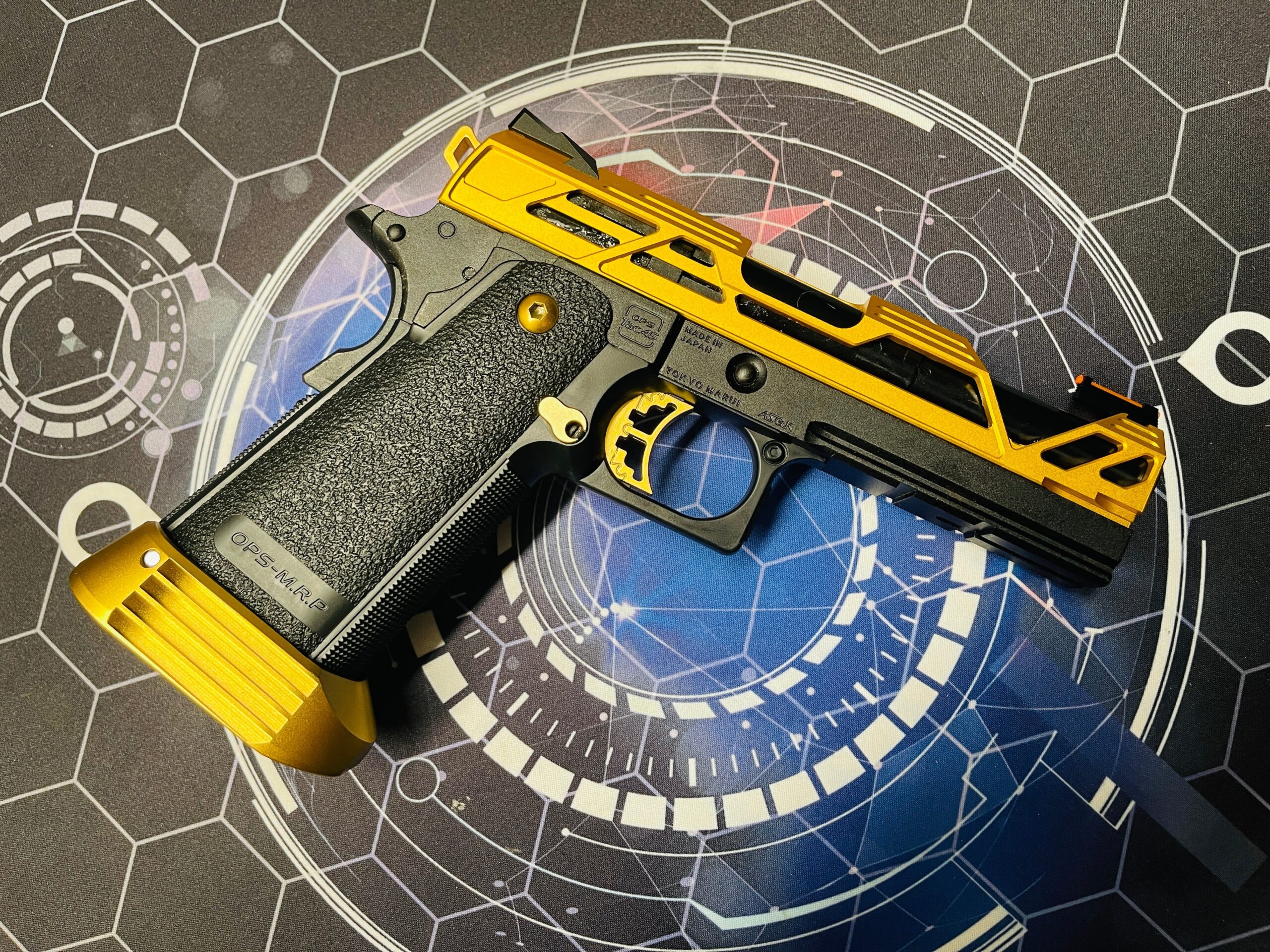 Custom Tokyo Marui / Dr Black "Bling" Hi Capa 4.3 Gas Pistol