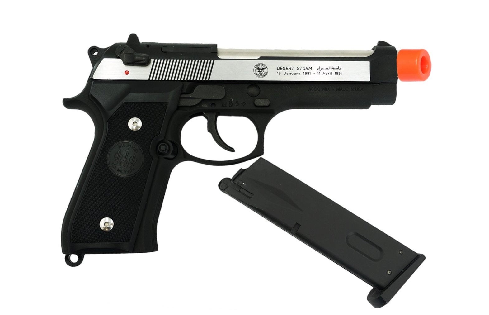 Guarder / Tokyo Marui Beretta M92F Custom Dual Tone Desert Storm - Image 5
