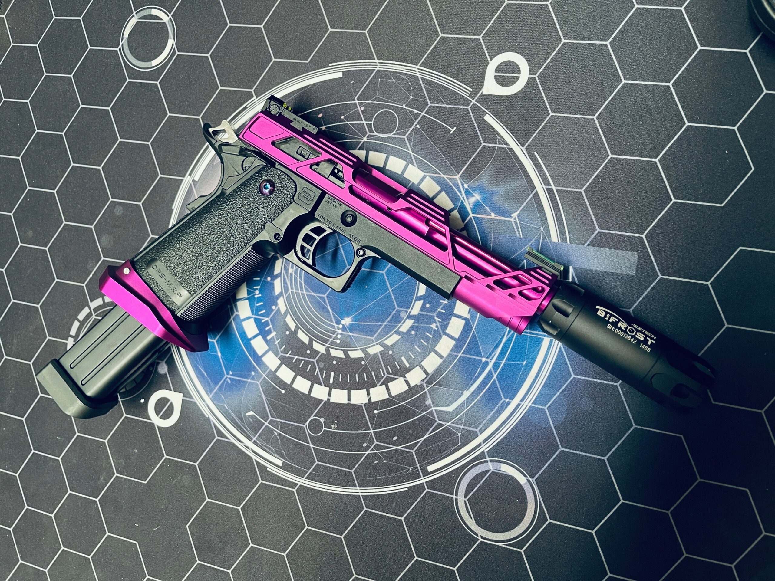 Custom Tokyo Marui / Dr Black "Johnny Saint" Hi Capa 5.1 Gas Pistol - Image 6