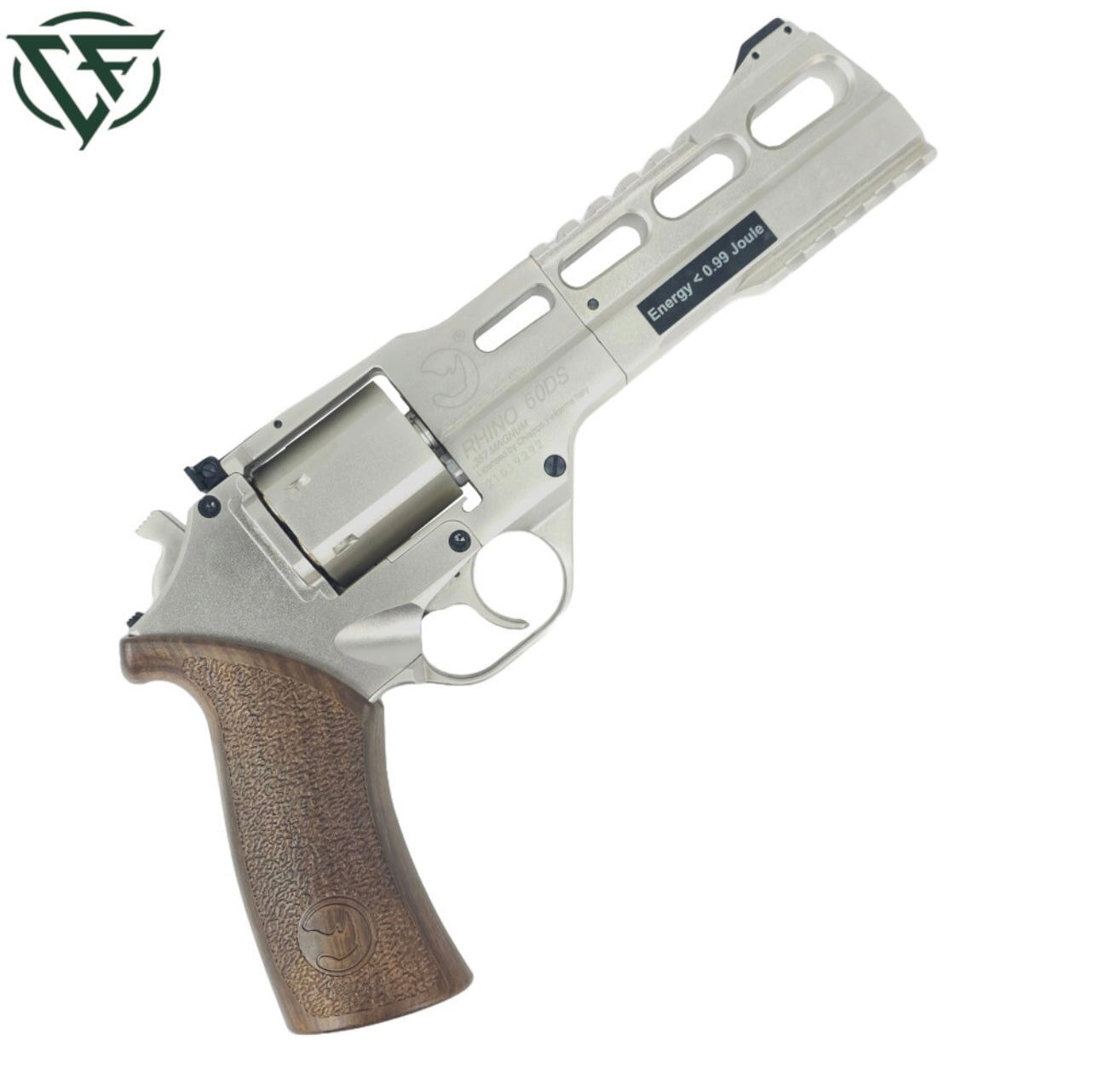 Chiappa Rhino 60DS Gel Blaster Revolver – Silver - Image 3
