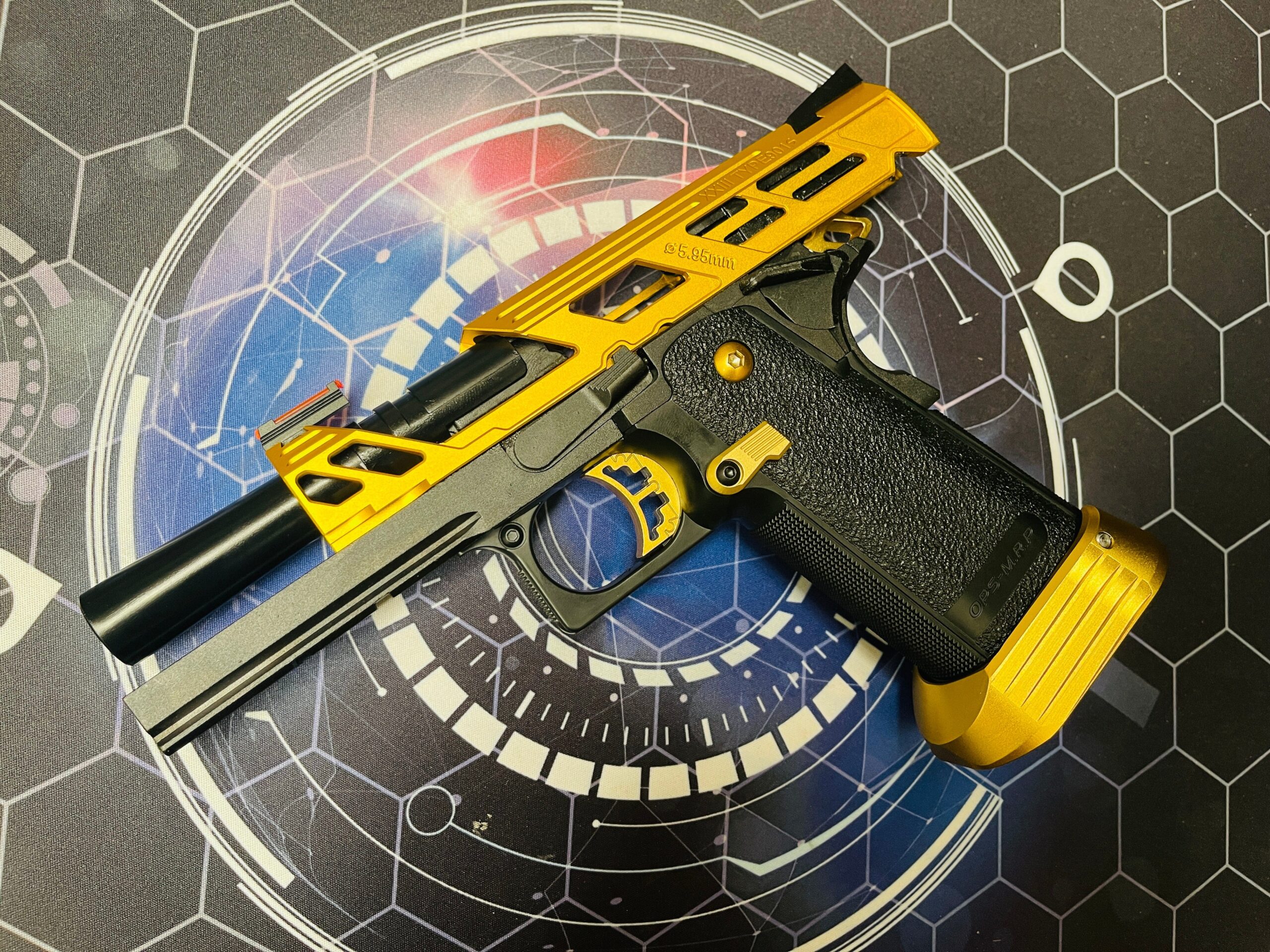 Custom Tokyo Marui / Dr Black "Bling" Hi Capa 4.3 Gas Pistol - Image 3