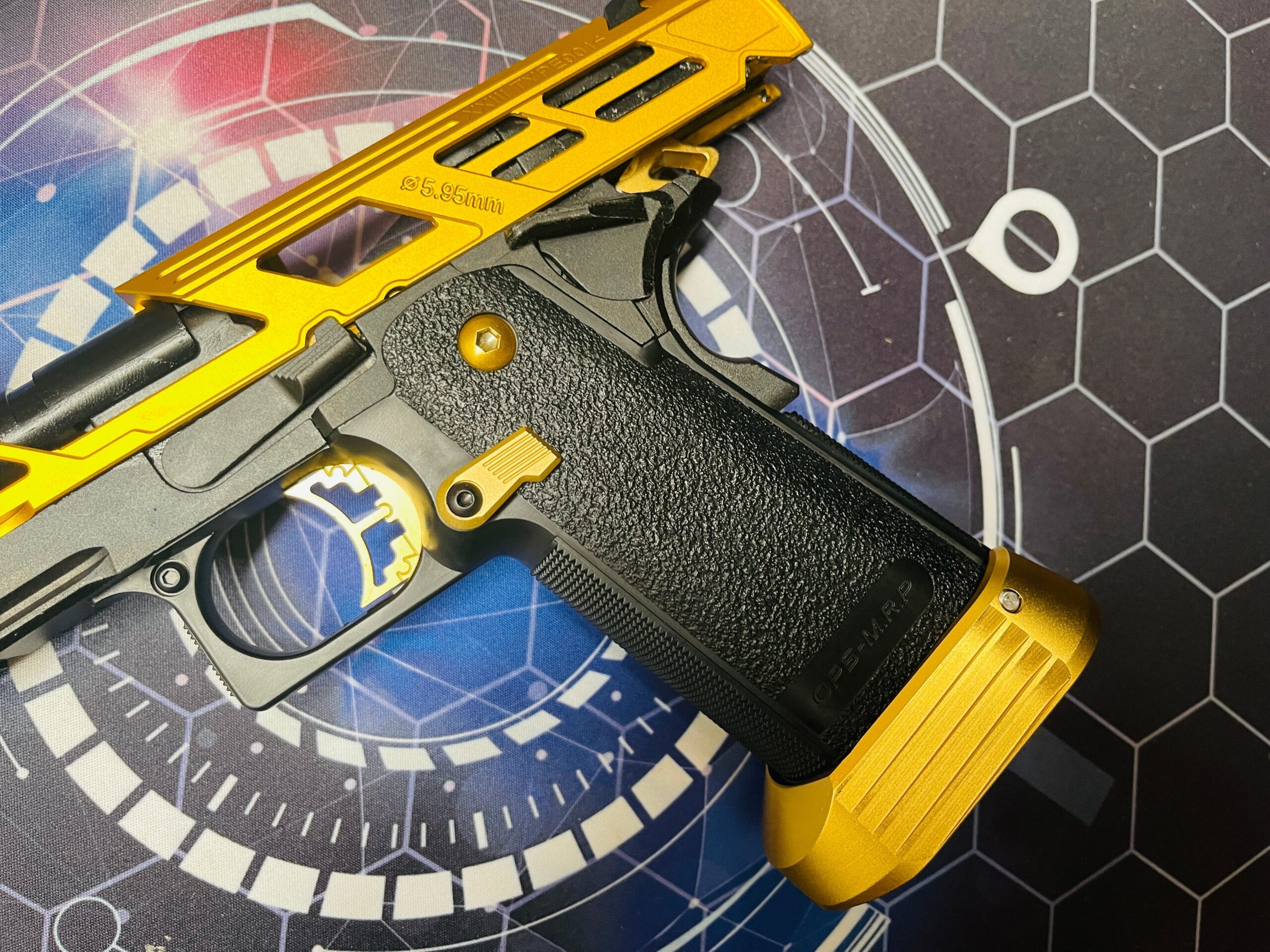 Custom Tokyo Marui / Dr Black "Bling" Hi Capa 4.3 Gas Pistol - Image 4