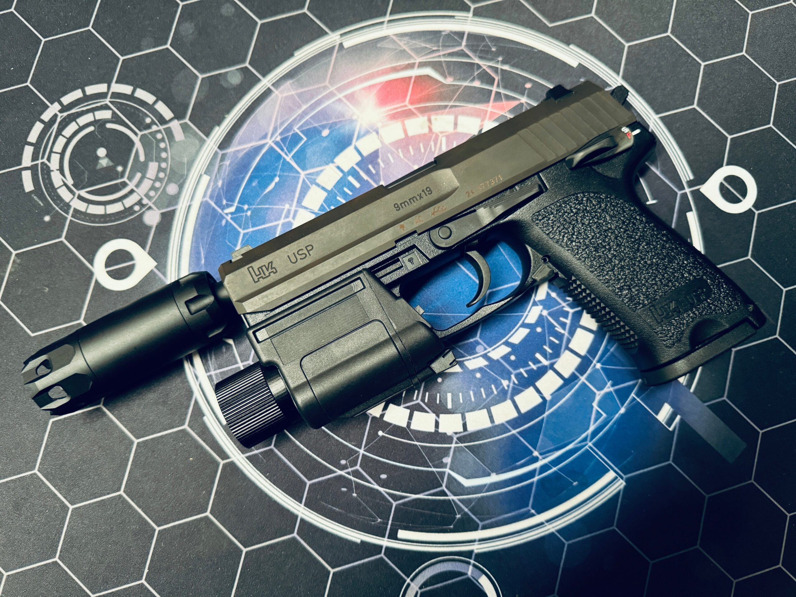 Custom Tokyo Marui / Guarder Steel USP Gel Blaster w/Thread - Image 5