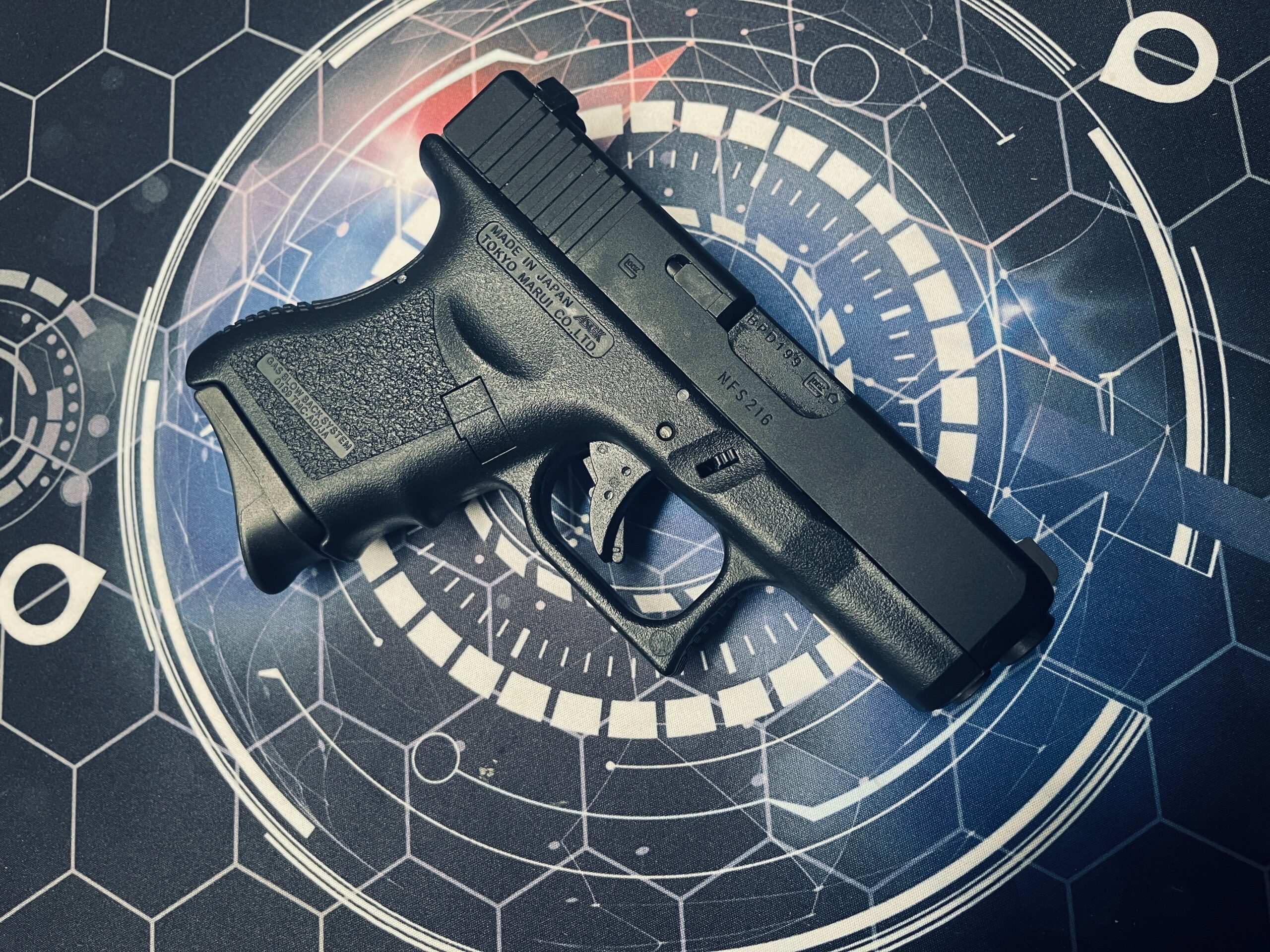 Custom Tokyo Marui / Guarder Glock G26 Gel Blaster - Image 2