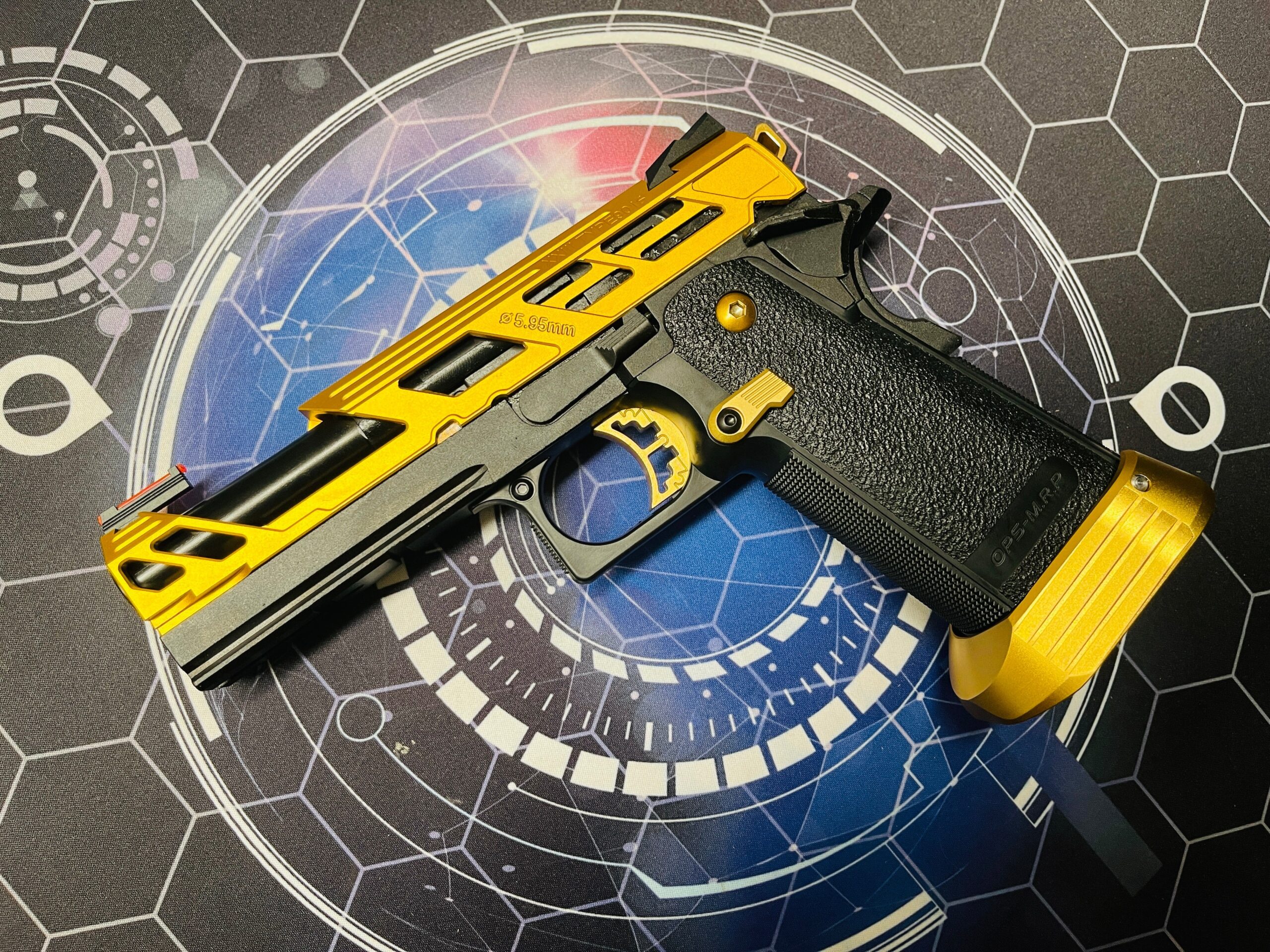 Custom Tokyo Marui / Dr Black "Bling" Hi Capa 4.3 Gas Pistol - Image 2